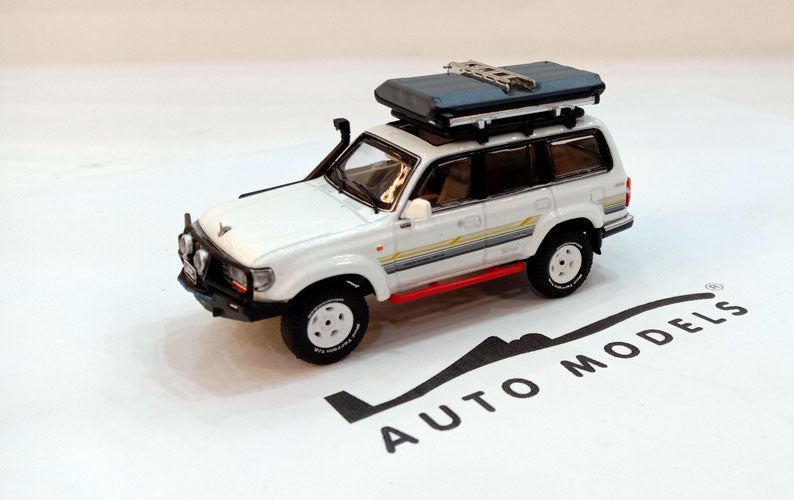 Kengfai Toyota Land Cruiser LC80 w/RACK Pearl White