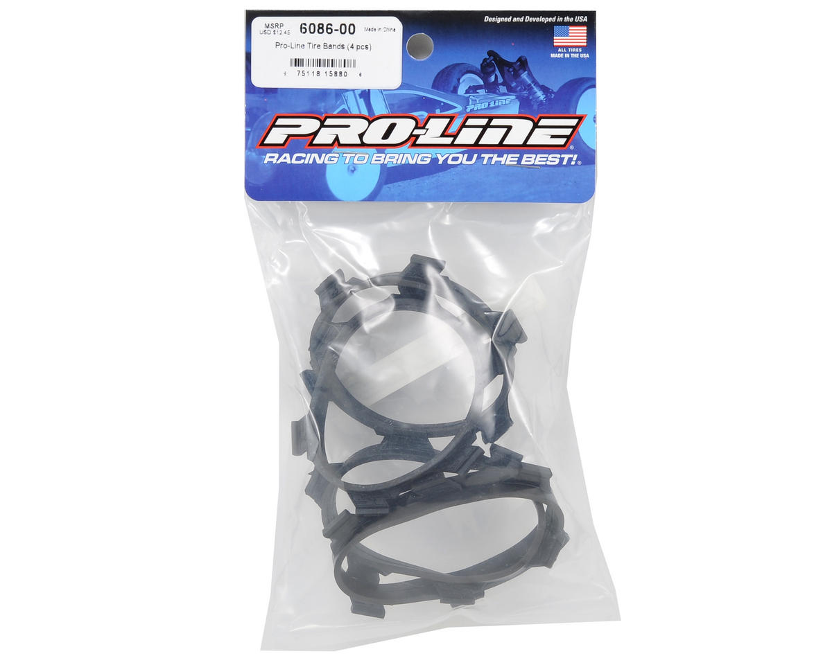 Pro-Line Racing Tire Bands (4 pcs)