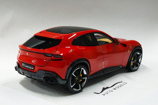 BBR Ferrari Purosangue Tetto Panoramico Rosso Corsa