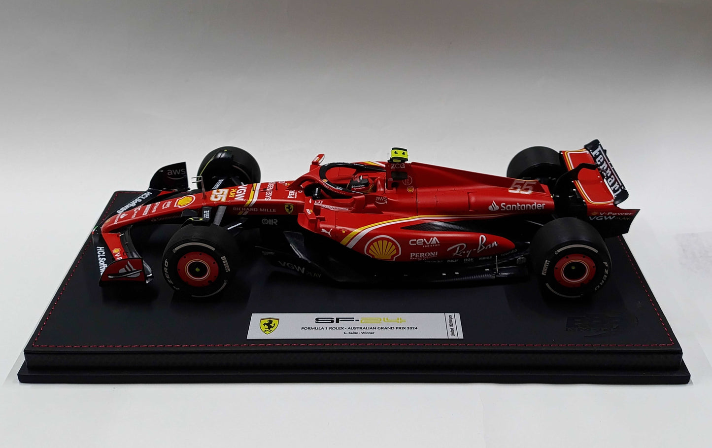 BBR Models SF24 Australian GP 2024 Luxury Package C.Sainz