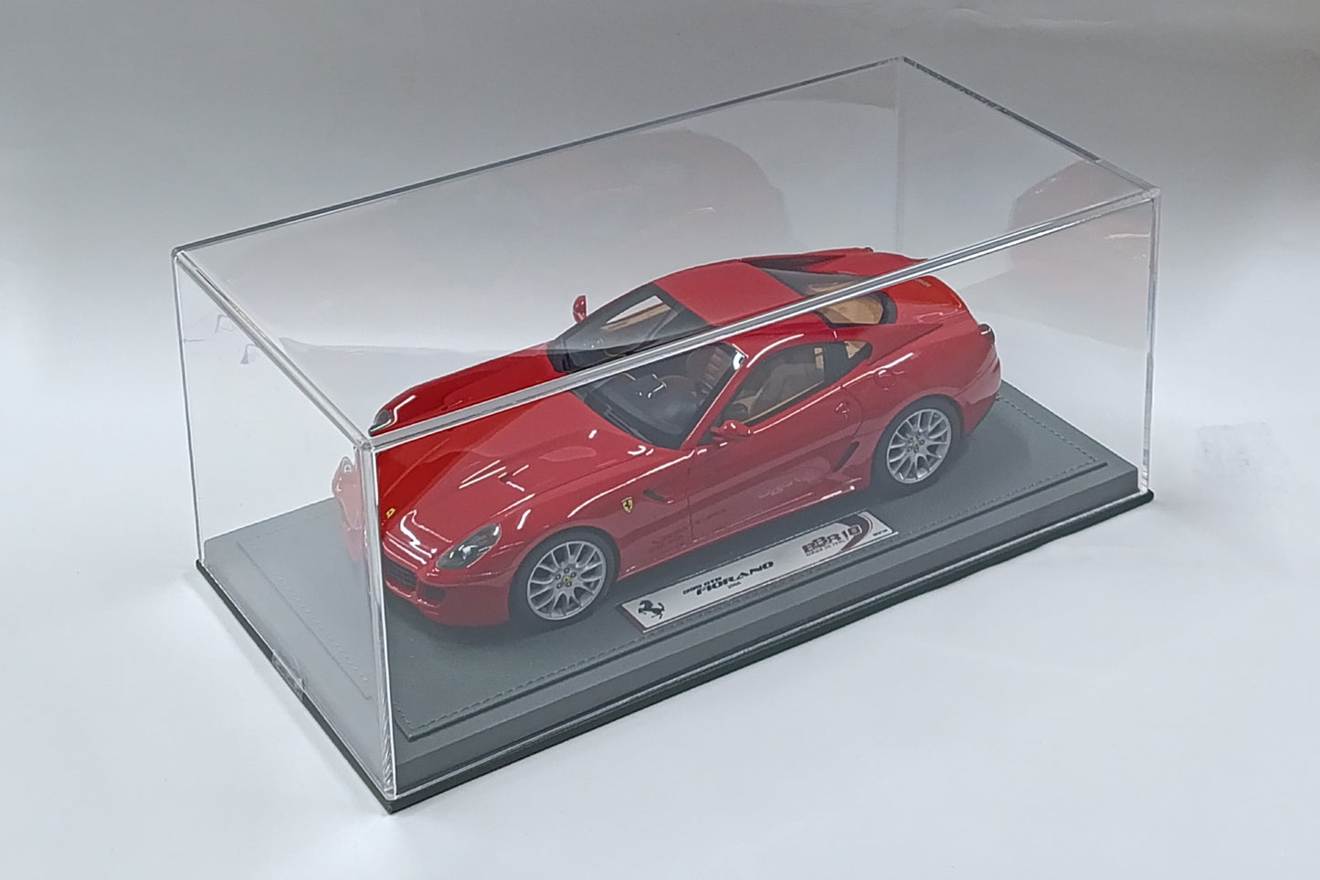 BBR Models Ferrari 599 GTB Fiorano 2006 Cambio Manuale Red