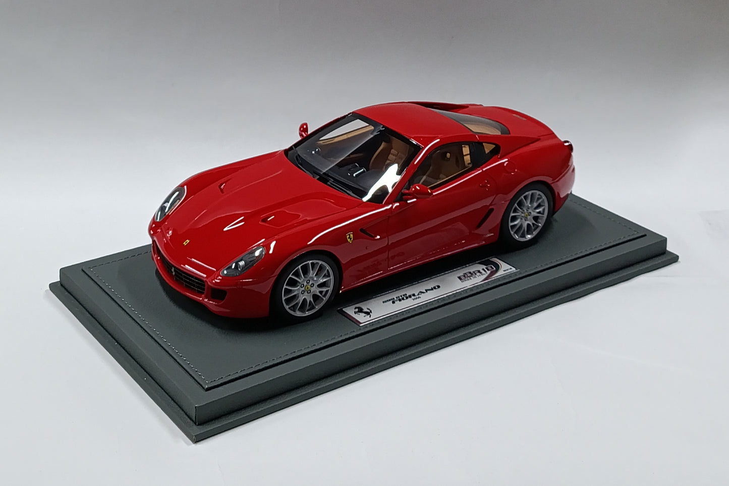 BBR Models Ferrari 599 GTB Fiorano 2006 Cambio Manuale Red