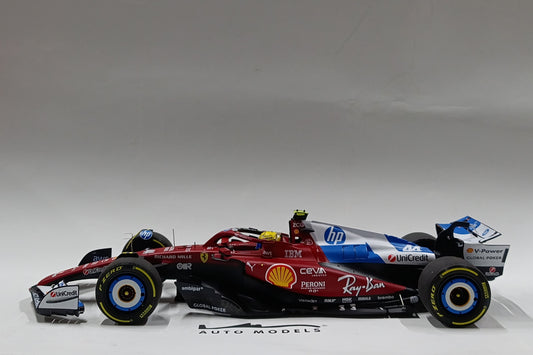 BBR Models Ferrari SF25 F1 Miami GP Special Livery Lewis Hamilton