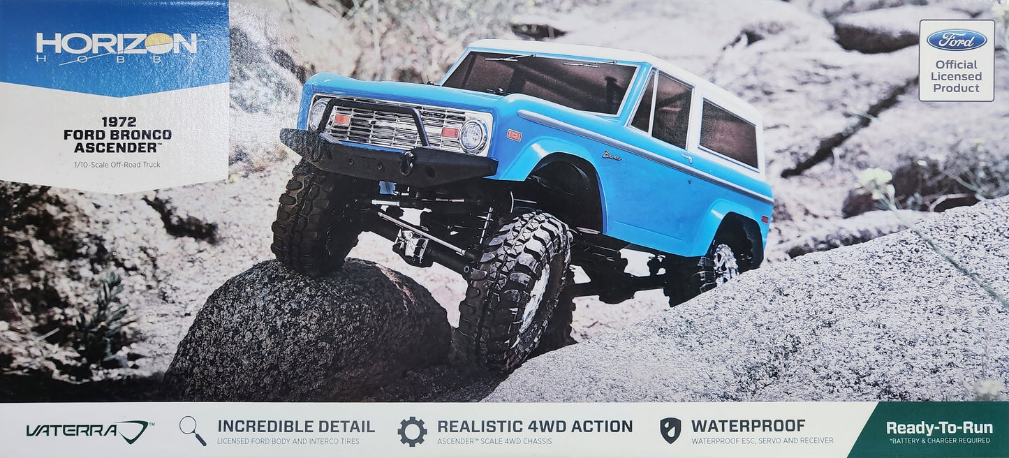 Vaterra 1972 Ford Bronco 4×4 Ascender 1/10 RTR