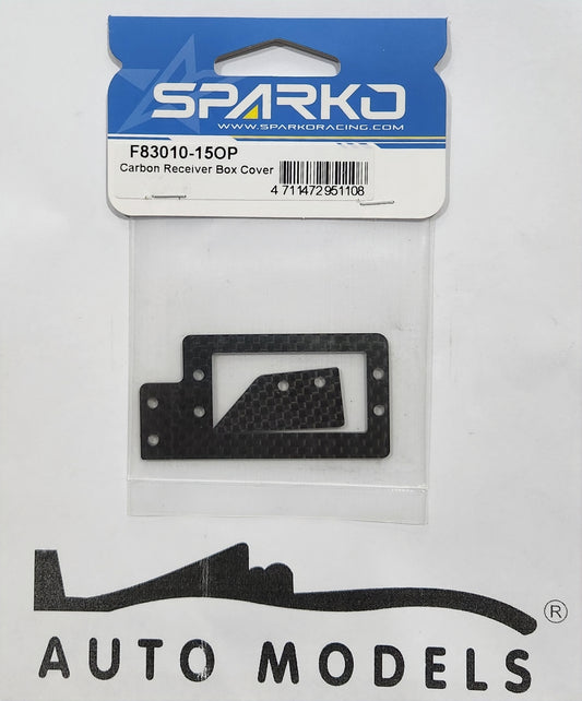 Sparko Racing Carbon Receiver Box Cover