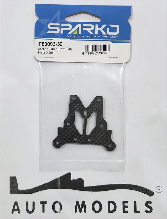 Sparko Racing Carbon Fiber Front Top Plate 3.0mm