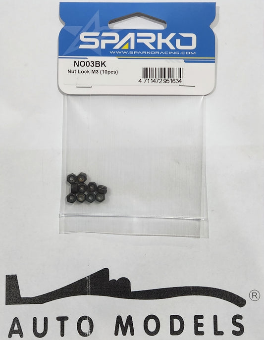 Sparko Racing Nut Lock M3 (10pcs)