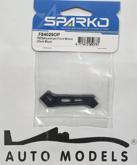 Sparko Racing 7075 Aluminium Front Brace (Dark Blue)