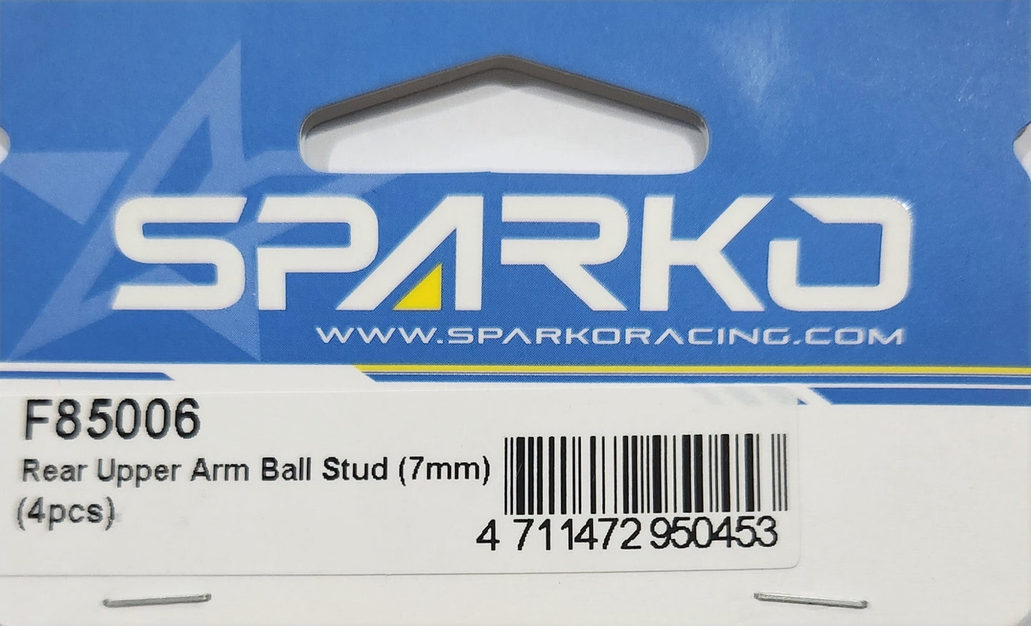 Sparko Racing Rear Upper Arm Ball Stud (7mm) (4pcs)