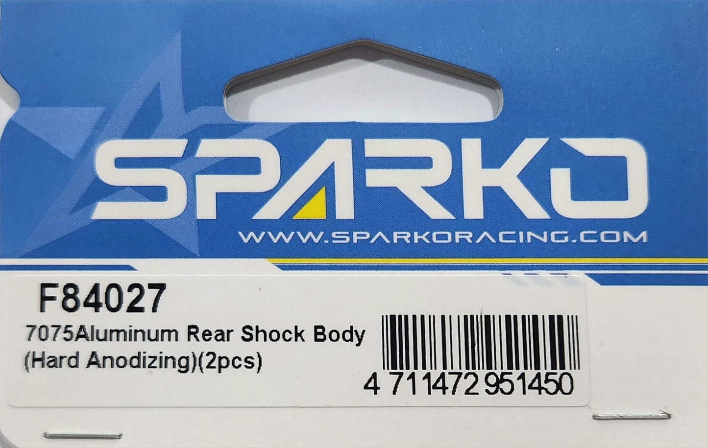 7075 Aluminum Rear Shock Body (Hard Anodizing) (2pcs)