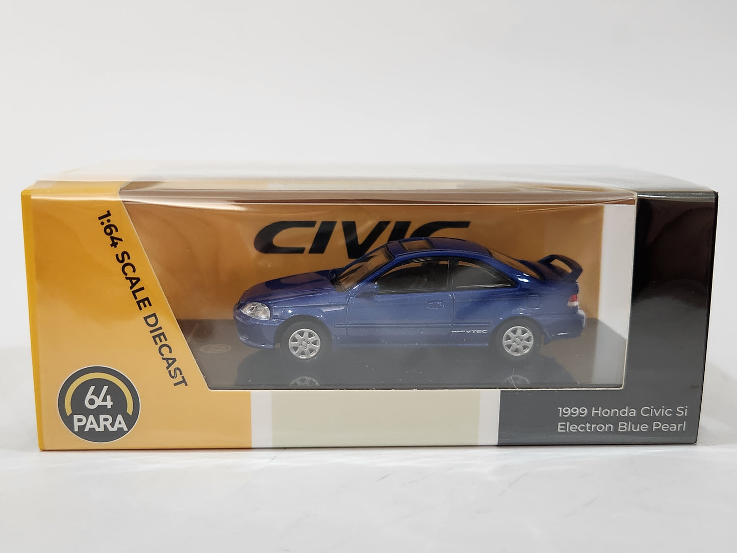 1/64 Paragon 1999 Honda Civic Si Electron Blue Pearl RHD