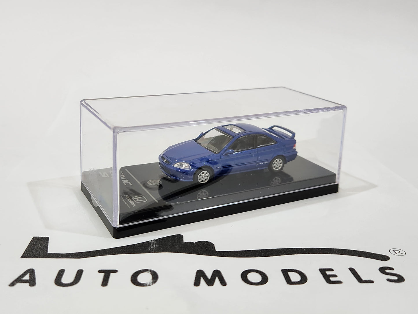 1/64 Paragon 1999 Honda Civic Si Electron Blue Pearl RHD