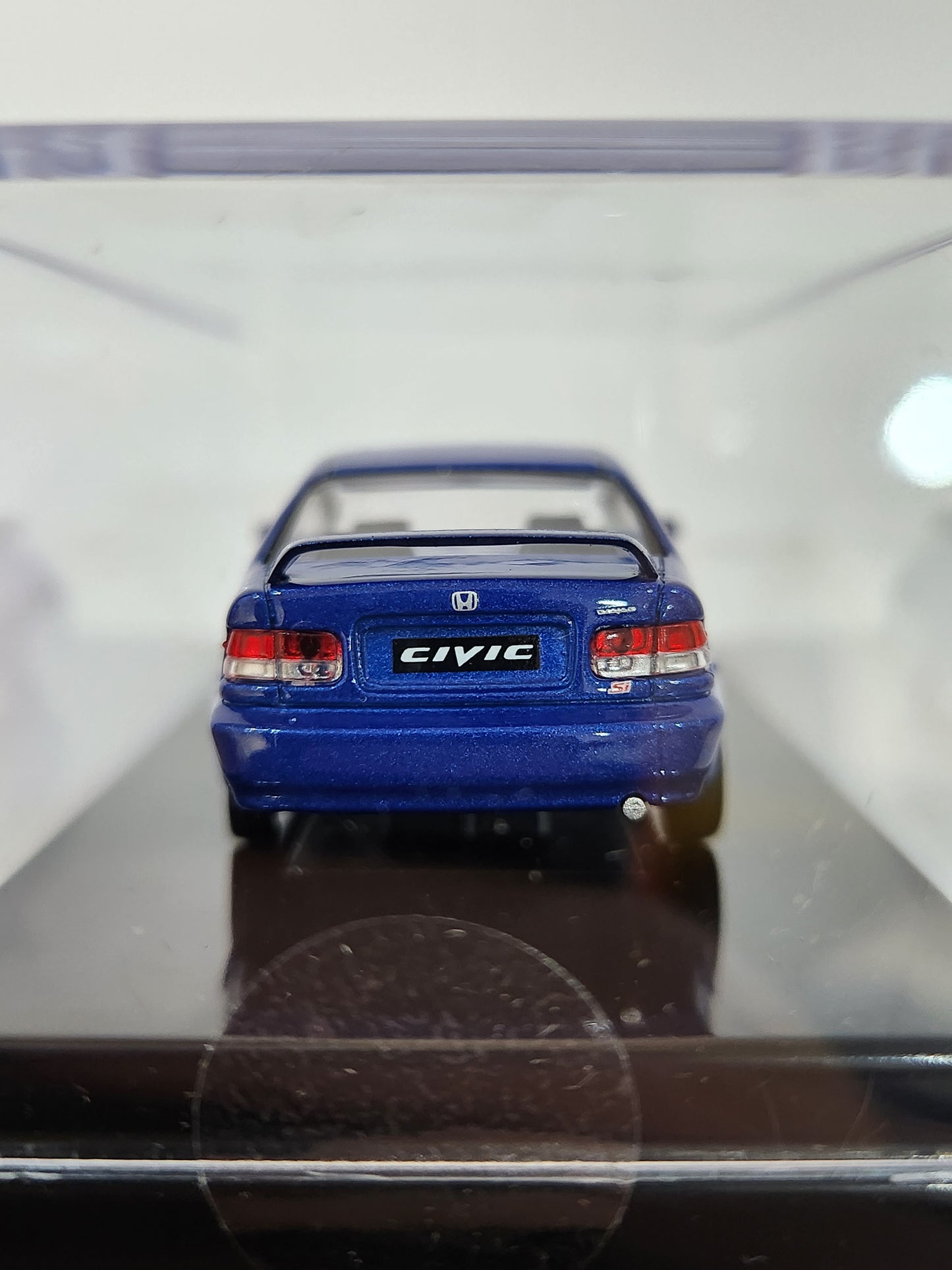 1/64 Paragon 1999 Honda Civic Si Electron Blue Pearl RHD