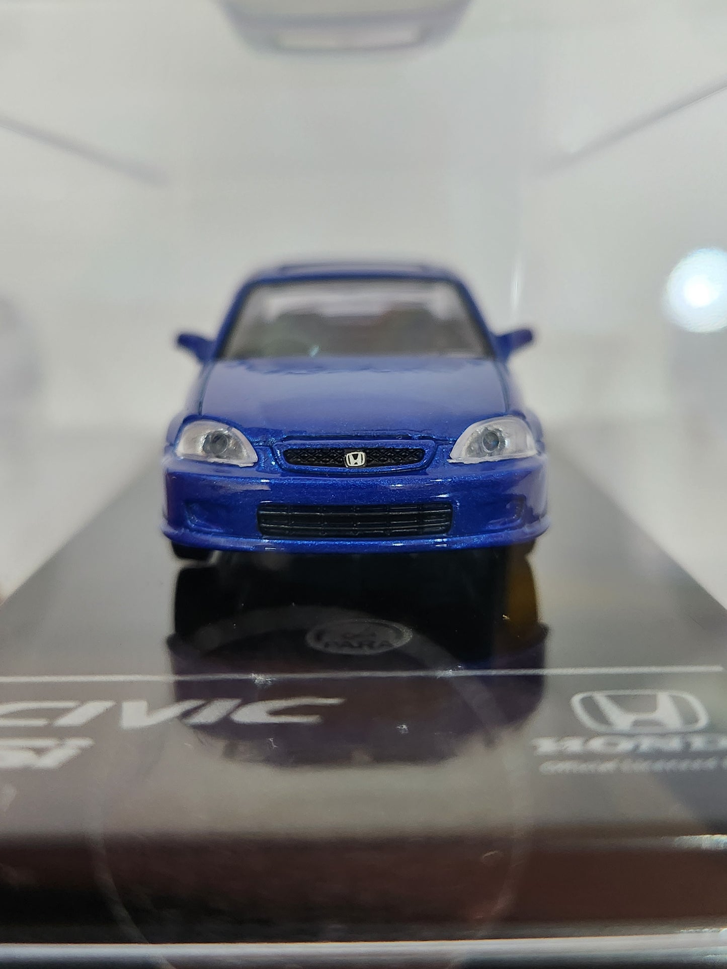 1/64 Paragon 1999 Honda Civic Si Electron Blue Pearl RHD