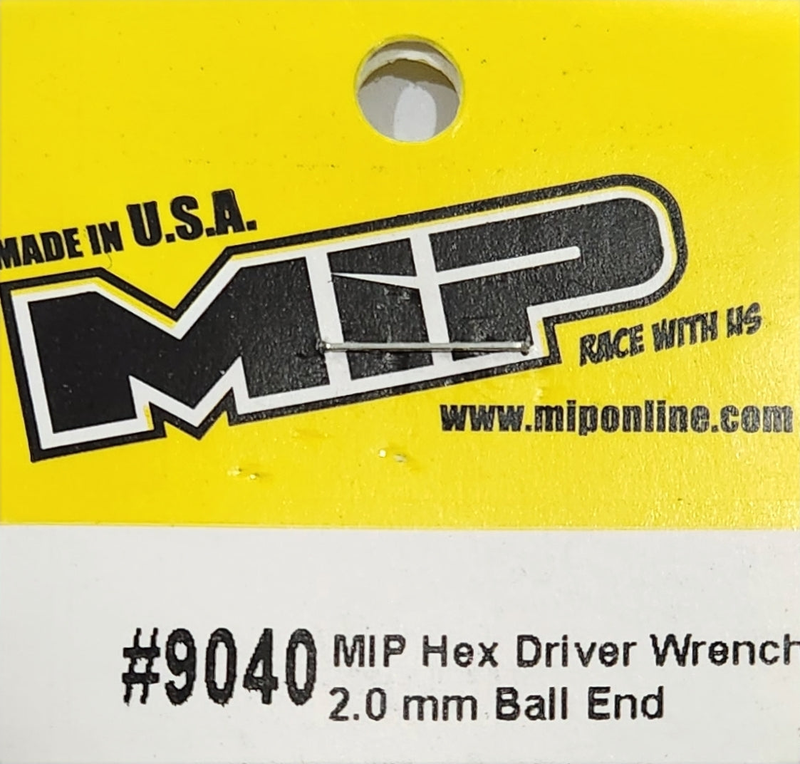 MIP Hex Driver Wrench 2.0mm Ball End