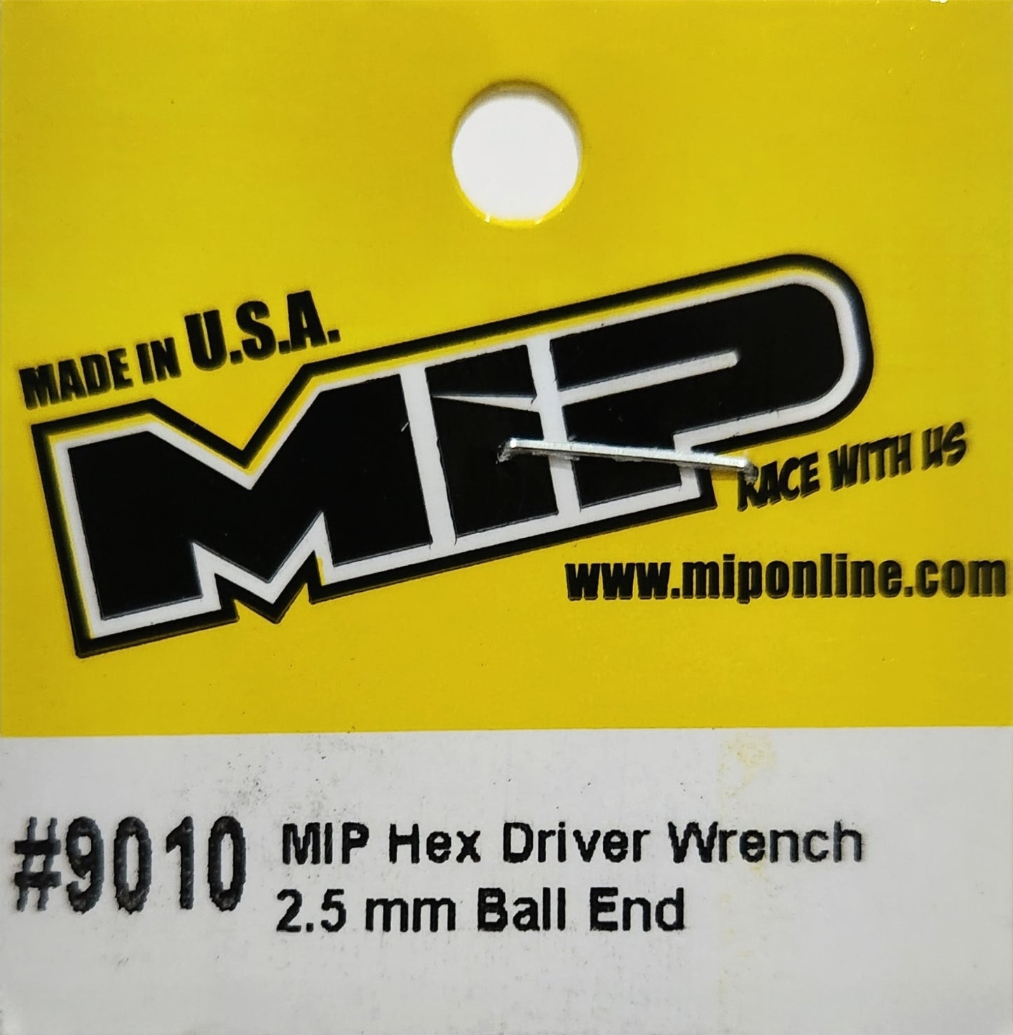 MIP Hex Driver Wrench 2.5mm Ball End