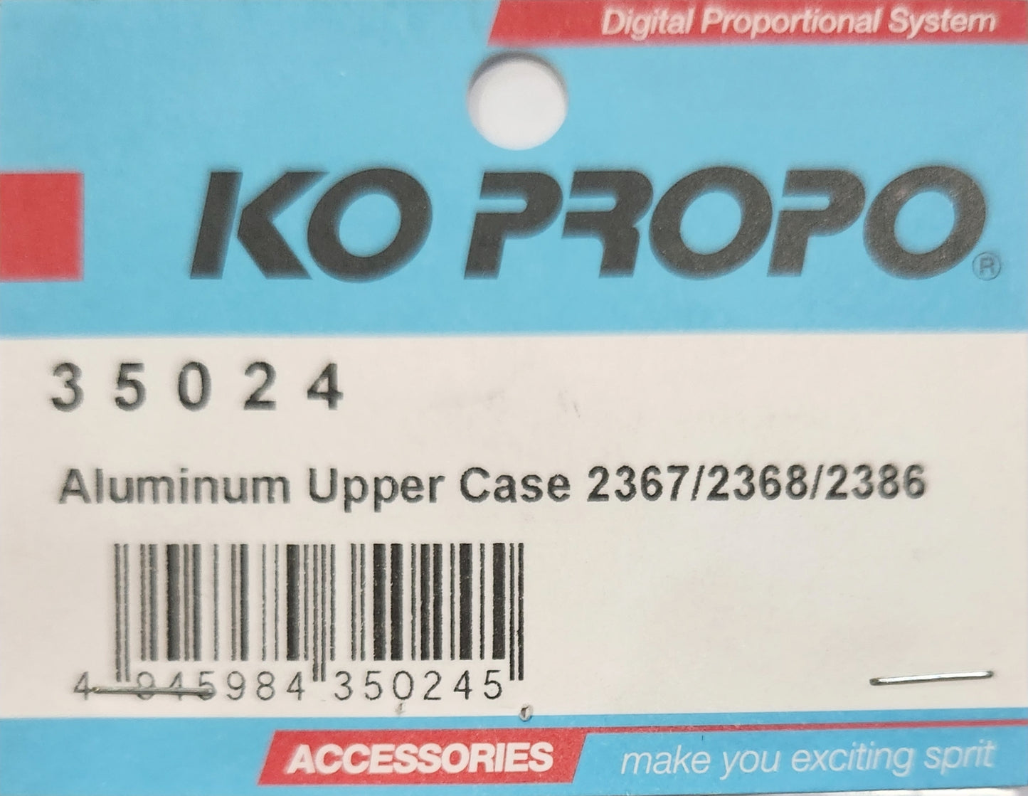 KO PROPO Aluminium Upper Case 2367/2368/2386