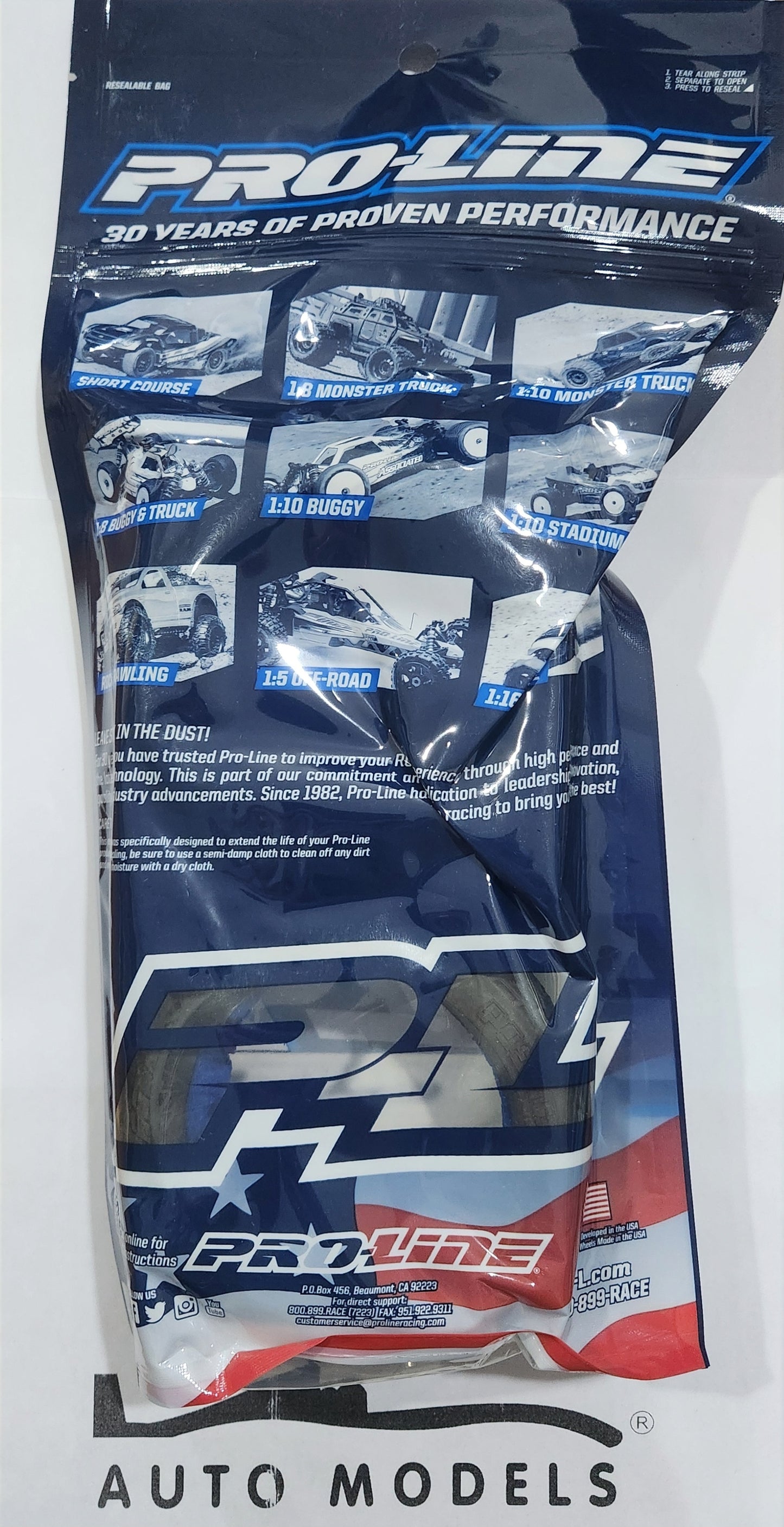 Proline Positron M4 (Super Soft) Off-Road 1:8 Buggy Tires For Front or Rear