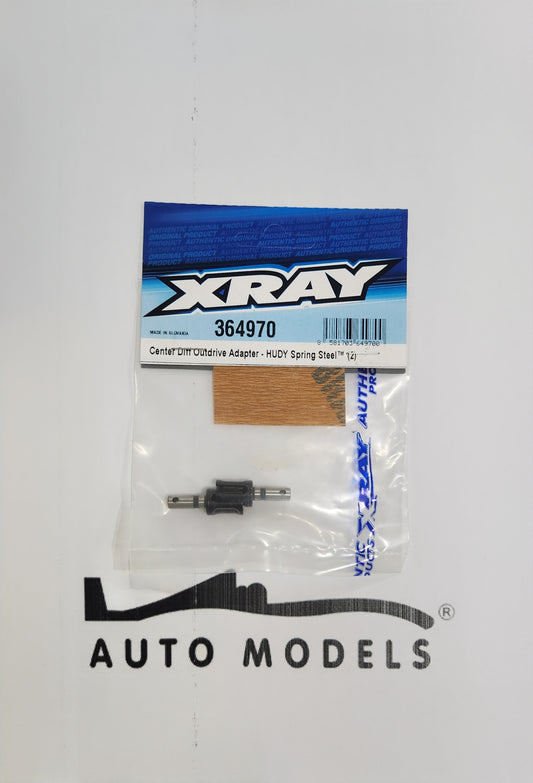 XRAY Center Diff Outdrive Adapter - HUDY Spring Steel (2)