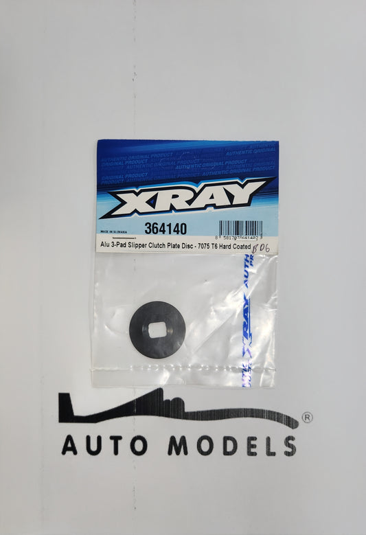 XRAY Alu 3-Pad Slipper Clutch Plate Disc - 7075 T6 Hard Coated