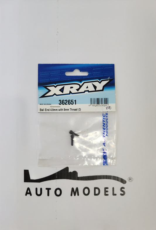 XRAY Ball End 4.9mm with 8mm Thread (2)