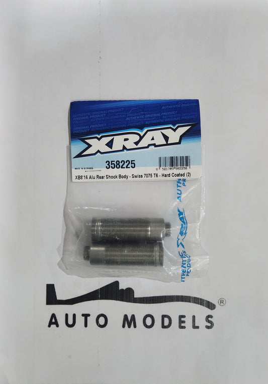 XRAY XB8'16 Alu Rear Shock Body - Swiss 7075 T6 - Hard Coated (2)