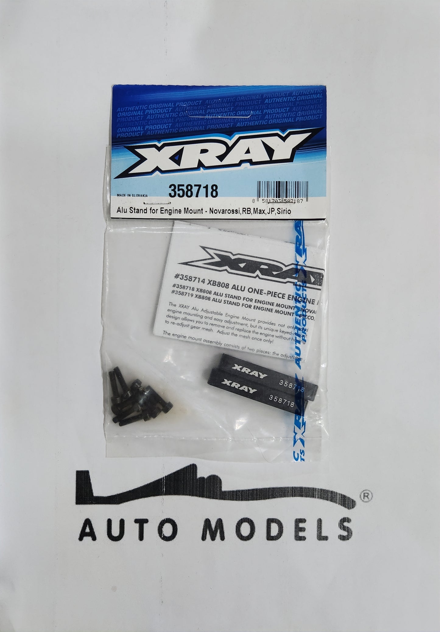 XRAY Alu Stand for Engine Mount - Novarossi, RB, Max, JP, Sirio