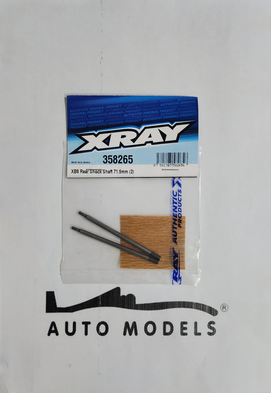 XRAY XB8 Rear Shock Shaft 71.5mm (2)