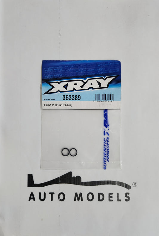 XRAY Alu Shim 8x10x1.2mm (2)