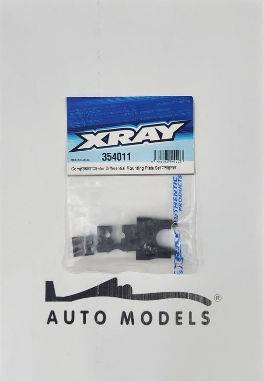 XRAY Composite Center Differential Mounting Plate Set - Higher