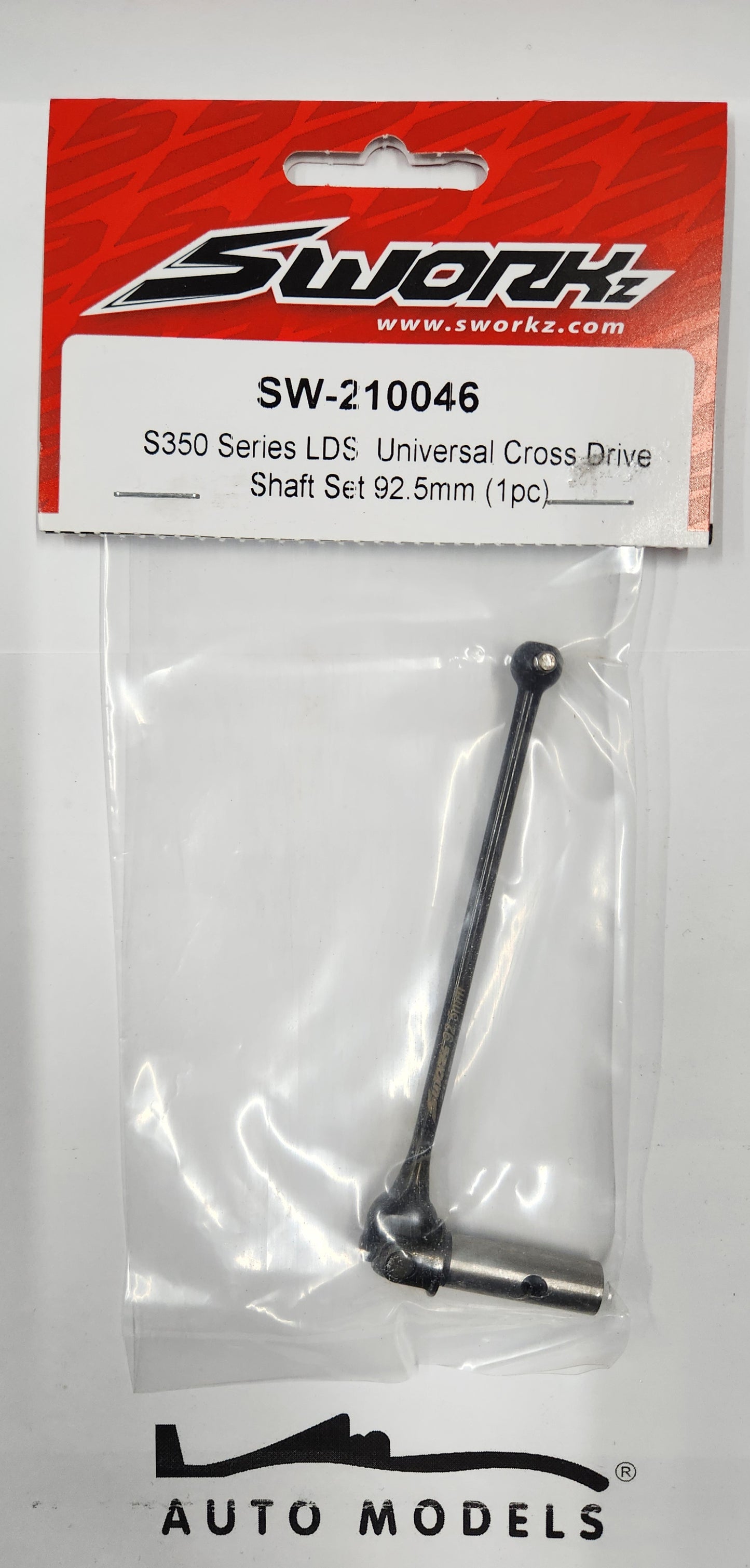 SWORKz S350 Series LDS Universal Cross Drive Shaft Set 92.5mm (1pc)