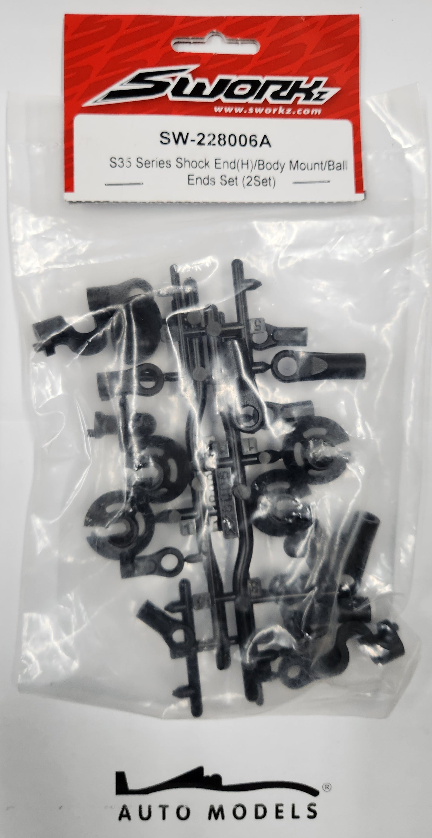 SWORKz S35 Series Shock End(H) / Body Mount / Ball Ends Set (2Set)