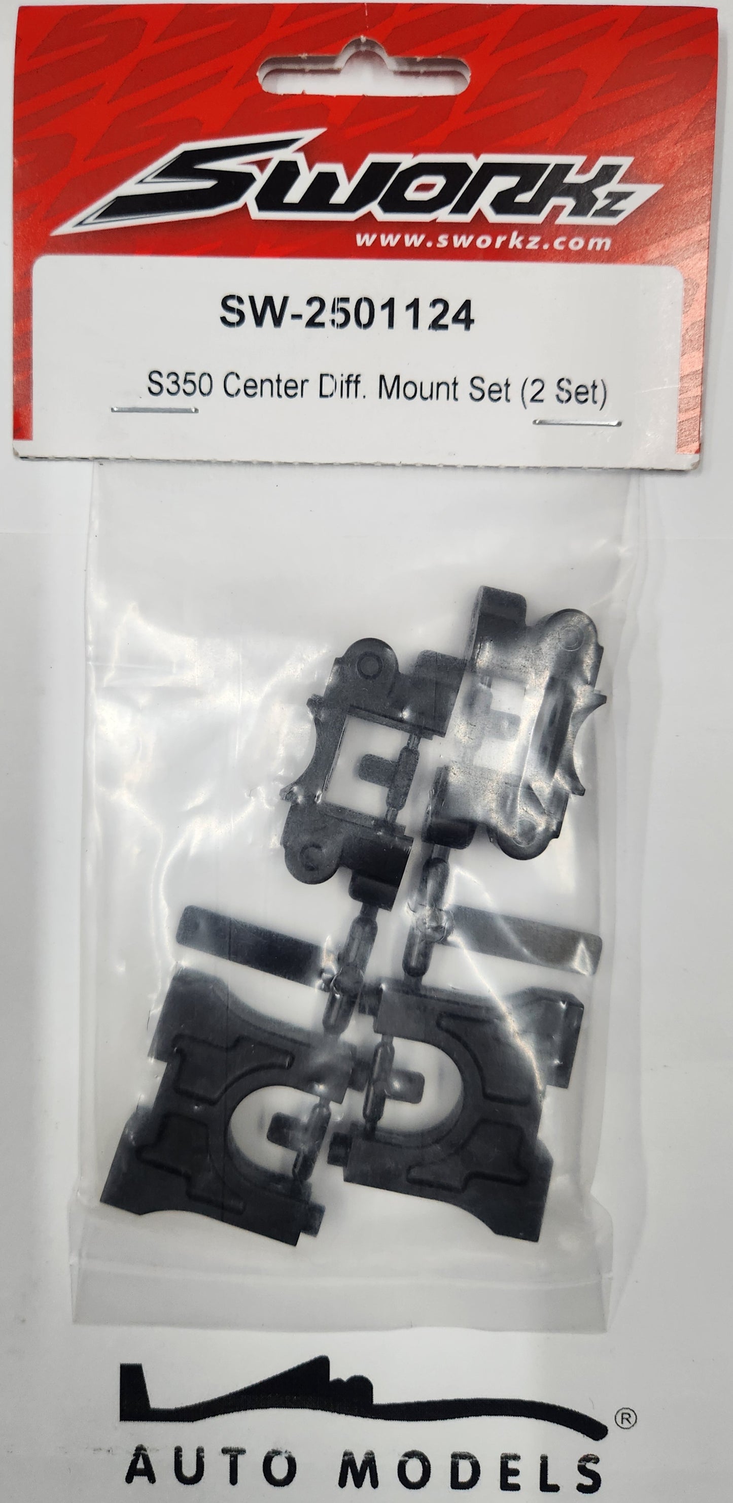 SWORKz S350 Center Diff. Mount Set (2 Set)