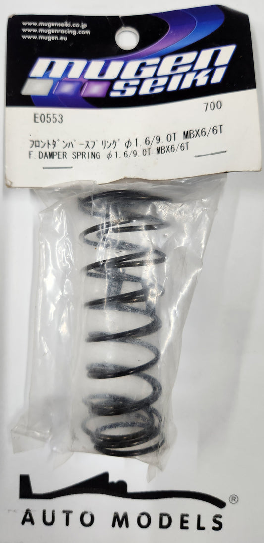 Mugen Seiki F. Damper Spring Ø 1.6/9.0T MBX6/6T