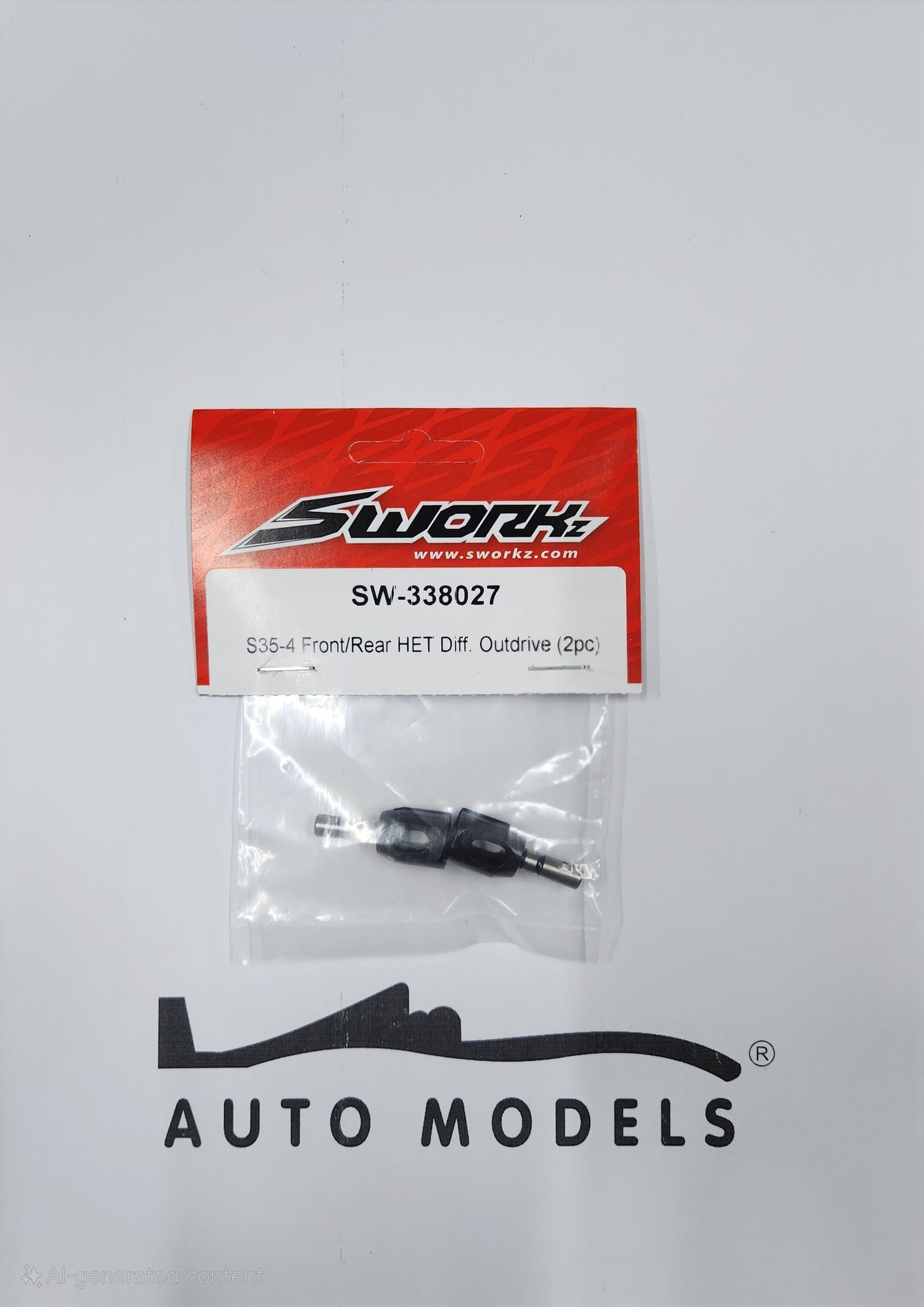 SWORKz S35-4 Front/Rear HET Diff. Outdrive (2pc)