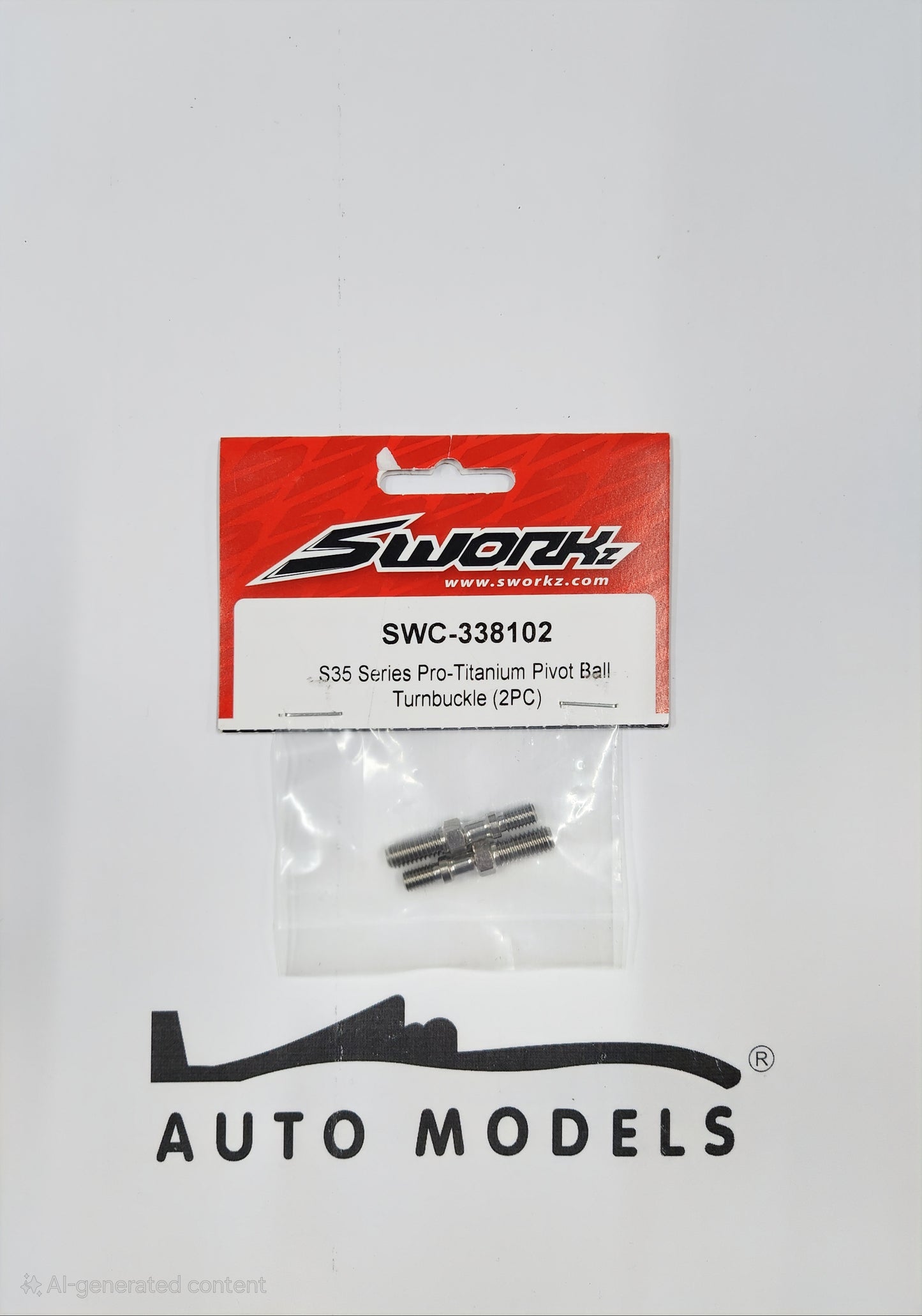SWORKz S35 Series Pro-Titanium Pivot Ball Turnbuckle (2PC)