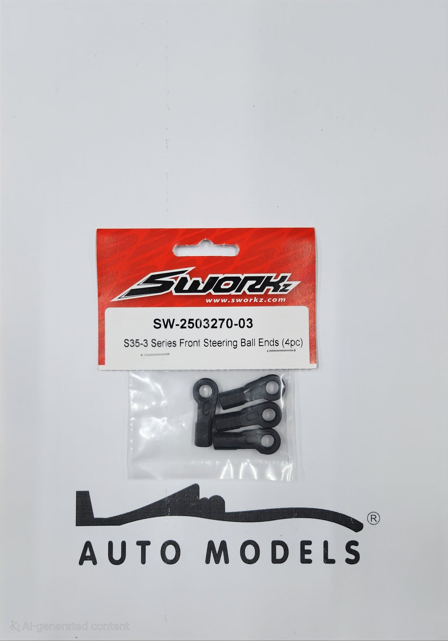 SWORKz S35-3 Series Front Steering Ball Ends (4pc)