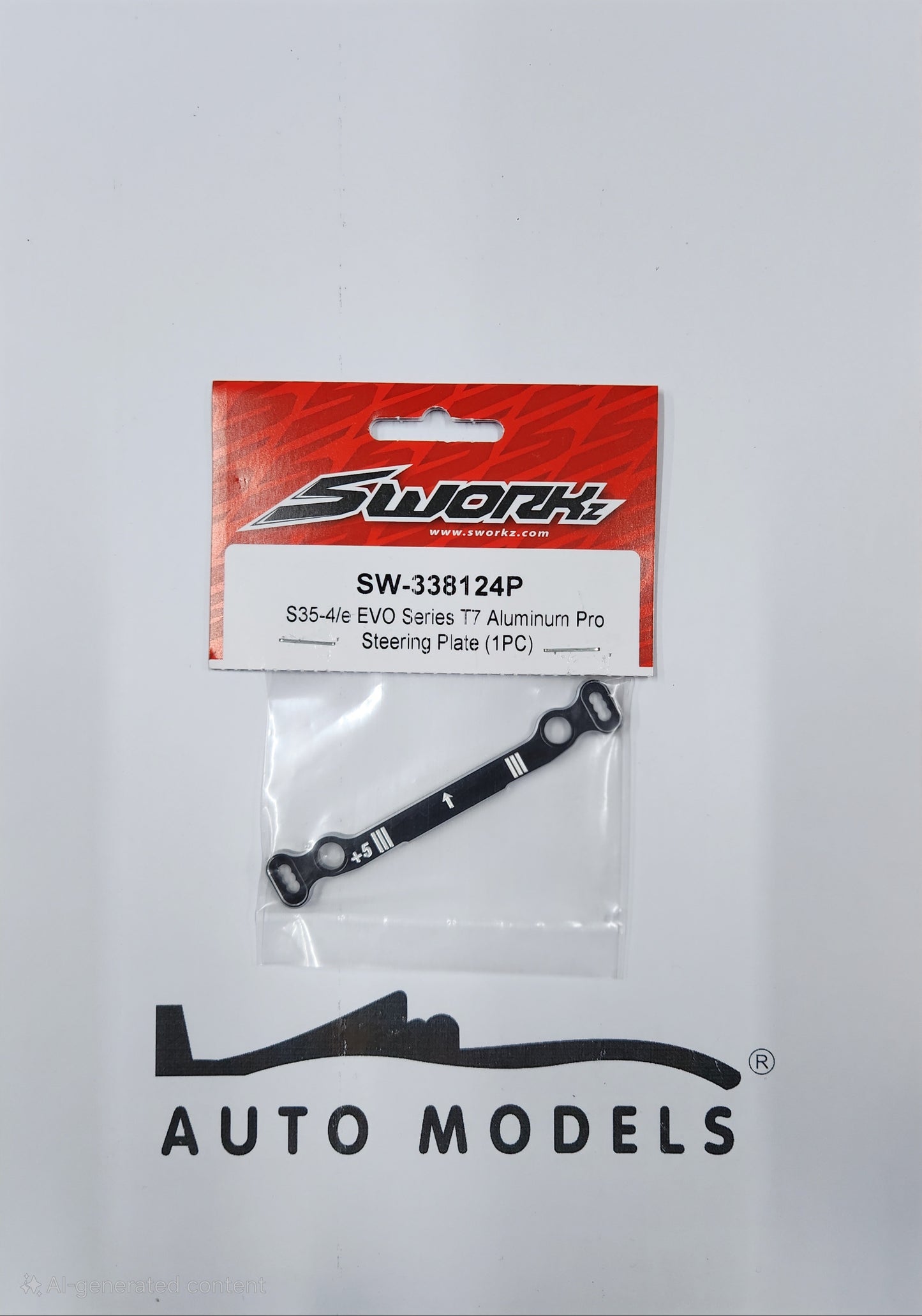 SWORKz S35-4/e EVO Series T7 Aluminum Pro Steering Plate (1PC)