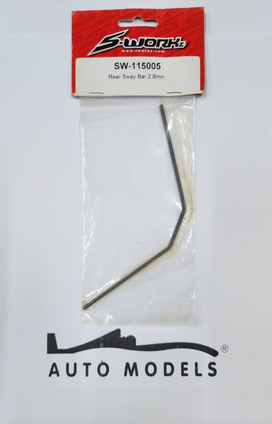 SWORKz Rear Sway Bar 2.8mm