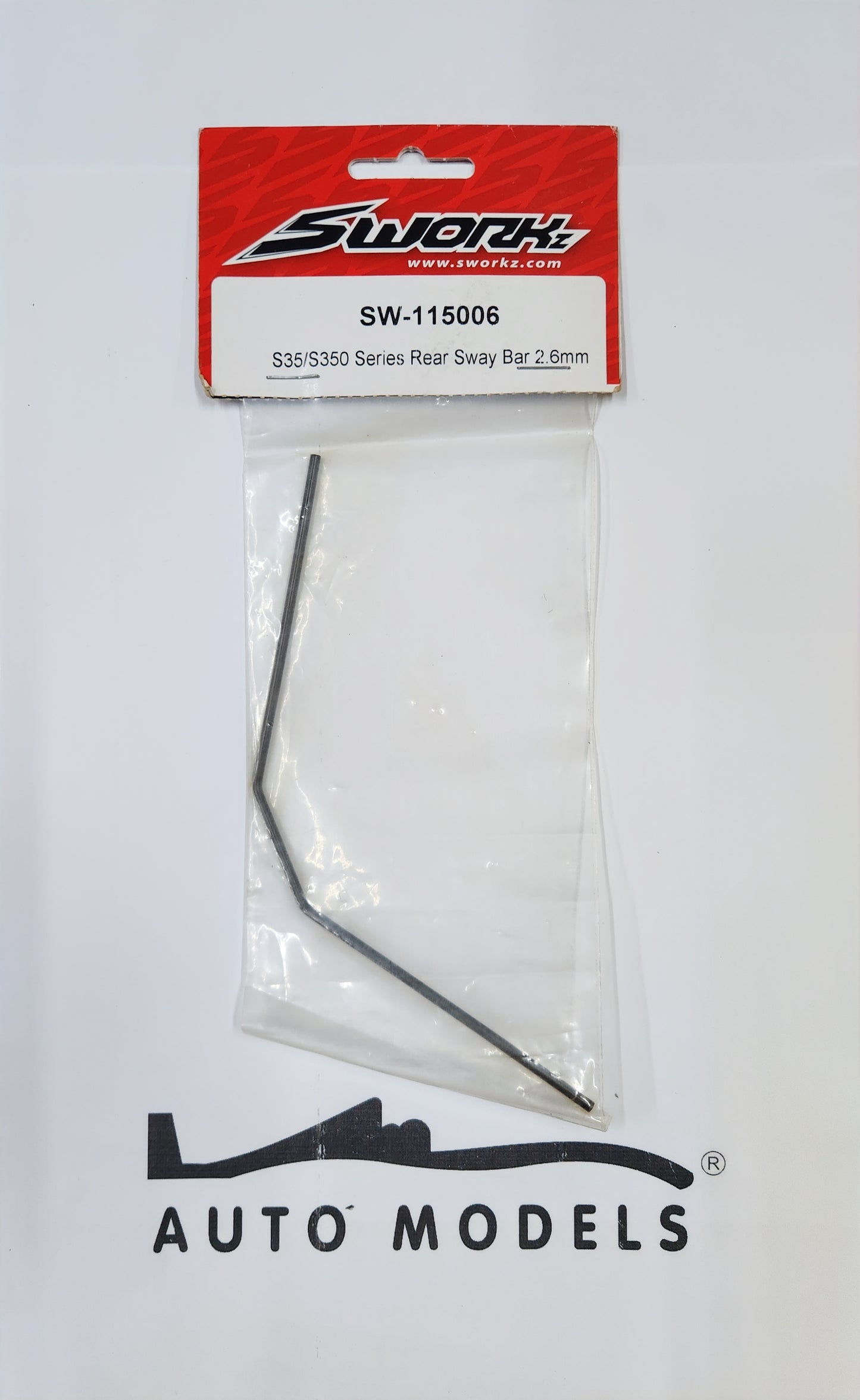 SWORKz S35/S350 Series Rear Sway Bar 2.6mm