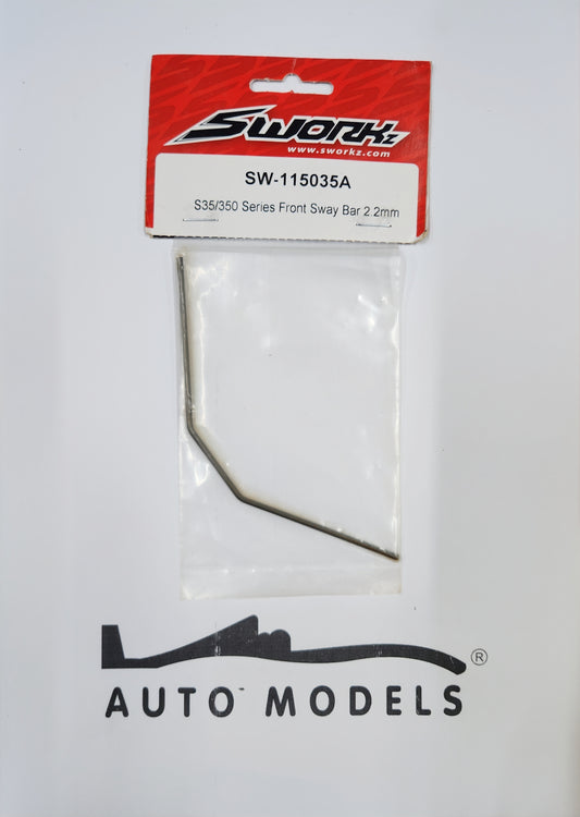 SWORKz S35/350 Series Front Sway Bar 2.2mm