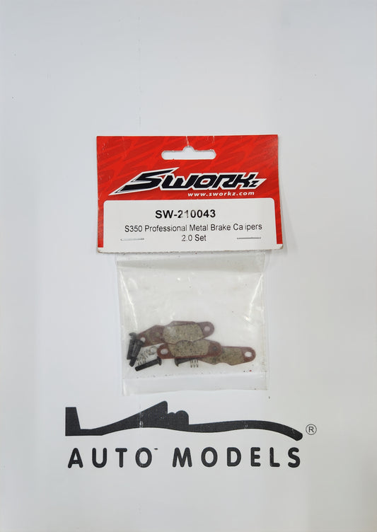 SWORKz S350 Professional Metal Brake Calipers 2.0 Set