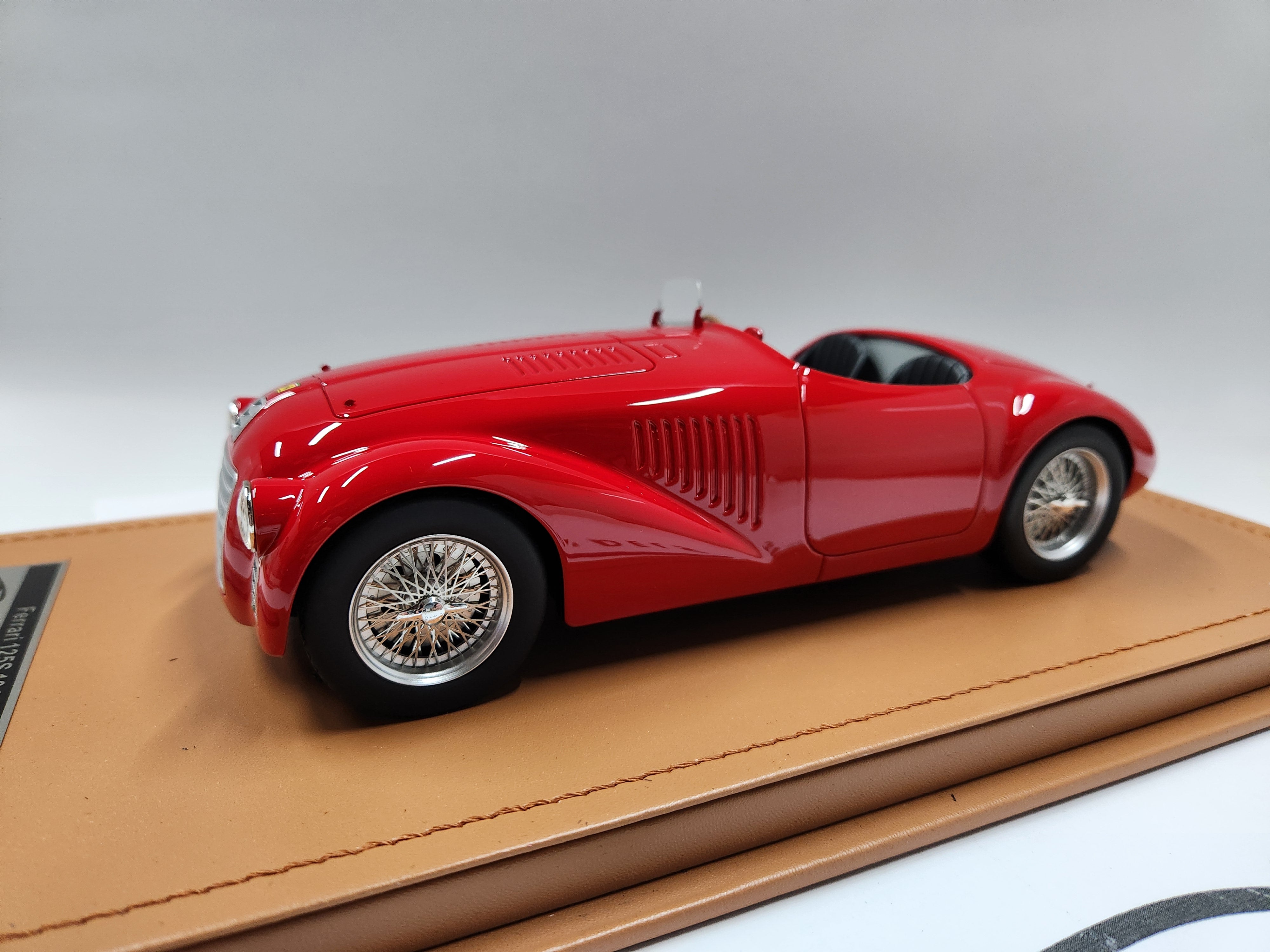 Technomodel Ferrari 125S 1947 Press Rosso Corsa Ltd. 65Pcs