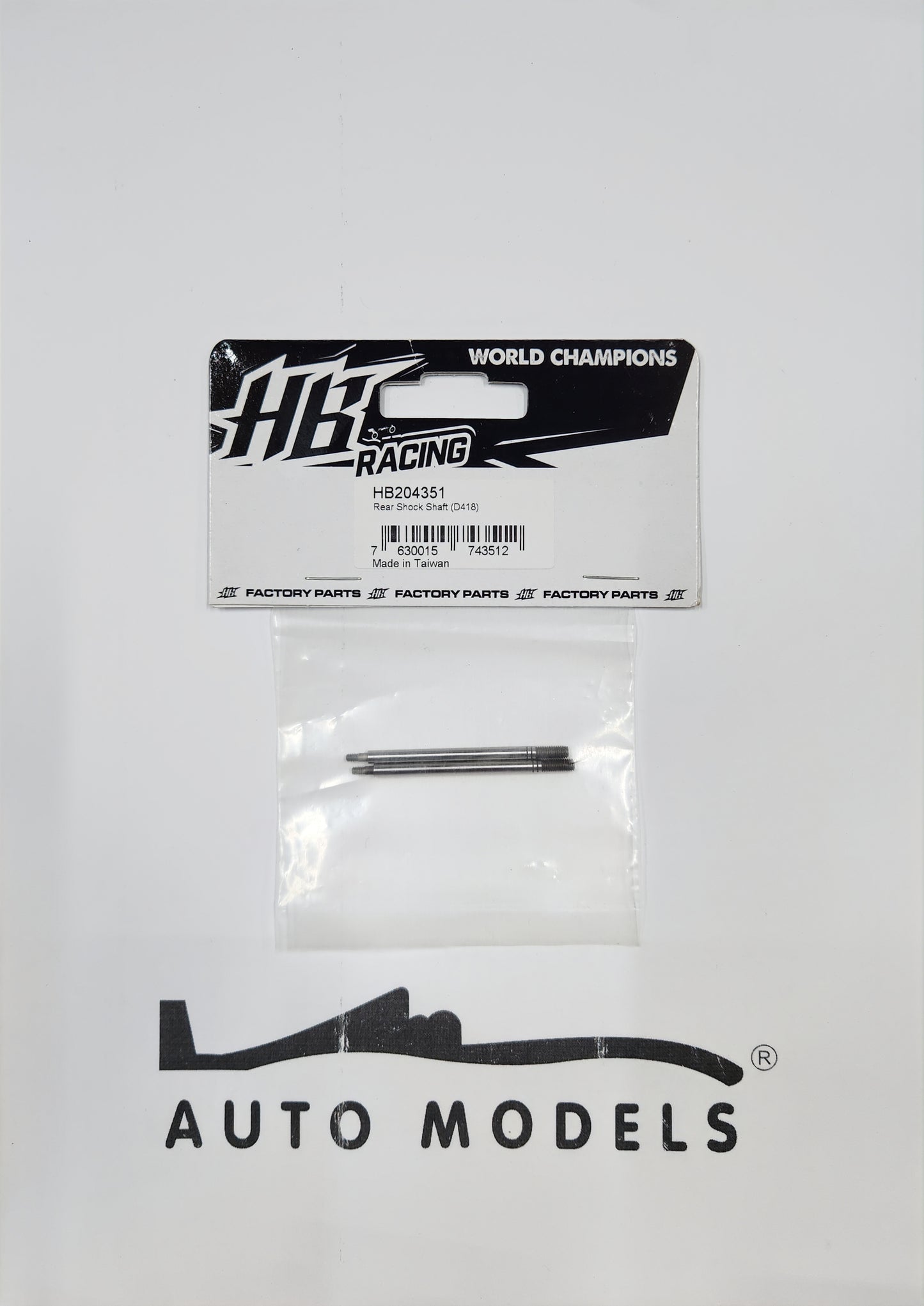 HB Racing Rear Shock Shaft (D148)