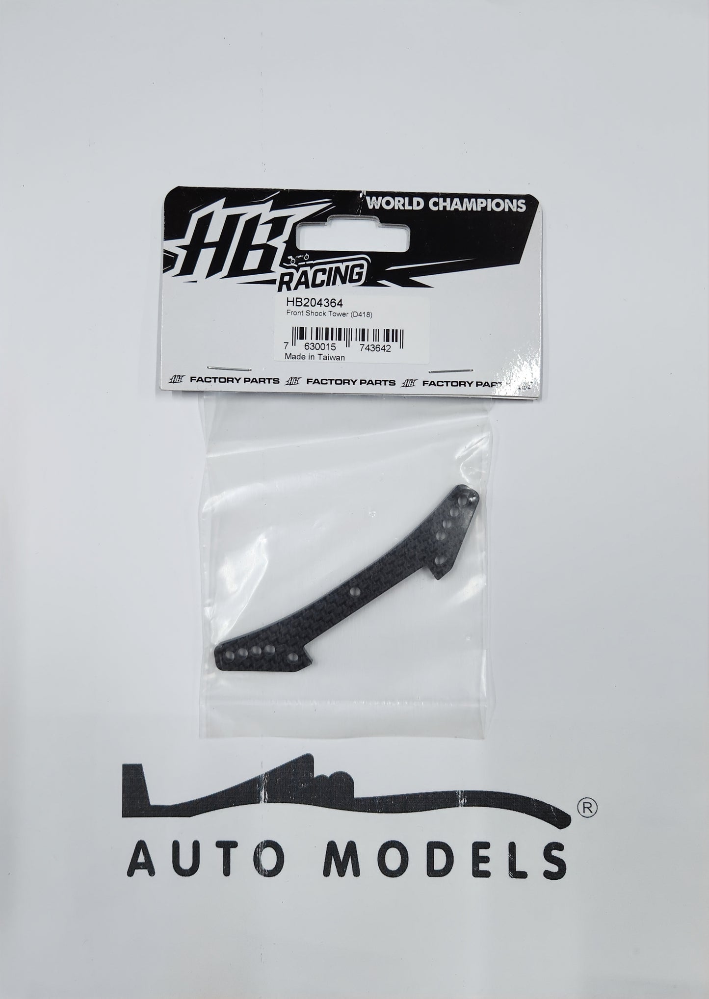 HB Racing Front Shock Tower (D418)