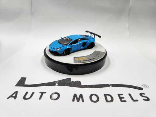 PGM Lamborghini LBWK LP-700-4 BB Blue Luxury Round Stand Version