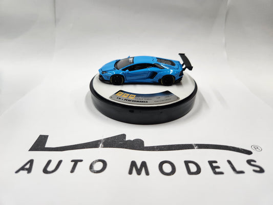 PGM Lamborghini LBWK LP-700-4 BB Blue Luxury Round Stand Version