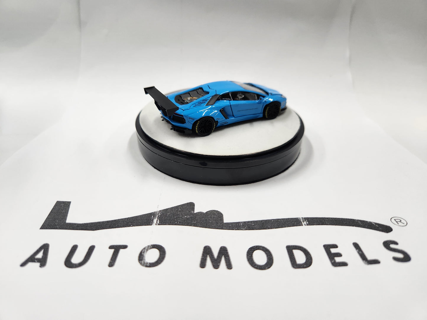 PGM Lamborghini LBWK LP-700-4 BB Blue Luxury Round Stand Version