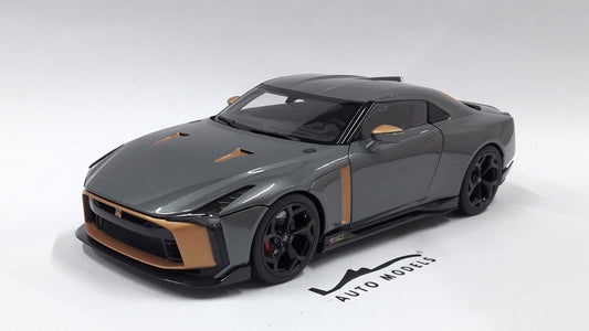 1/18 Auto Art Nissan GT-R R50 By Italian Design Grey Gold