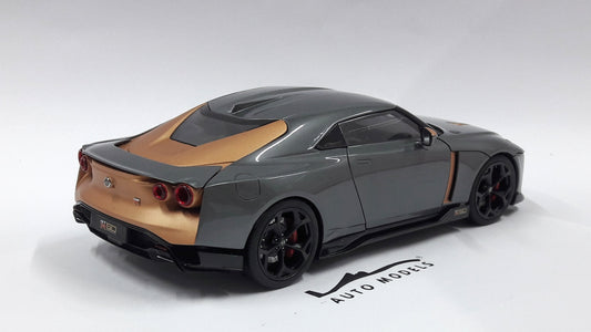 1/18 Auto Art Nissan GT-R R50 By Italian Design Grey Gold
